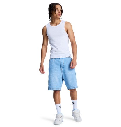 Baggy - Denim Carpenter Shorts for Men  EDYDS03037