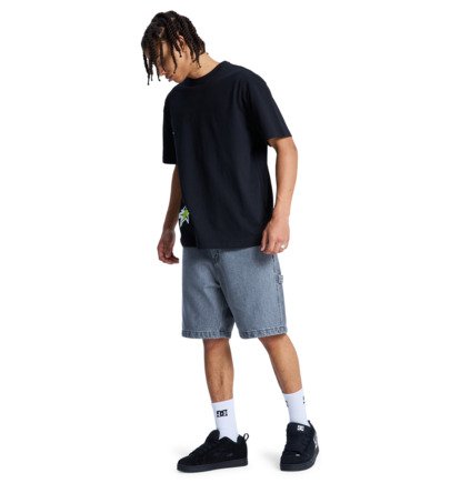 Baggy - Denim Carpenter Shorts for Men  EDYDS03037