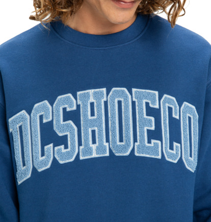 dcshoes, Varsity - Sweatshirt for Men, ESTATE BLUE (bsw0) Varsity - Sweatshirt for Men  EDYFT03547