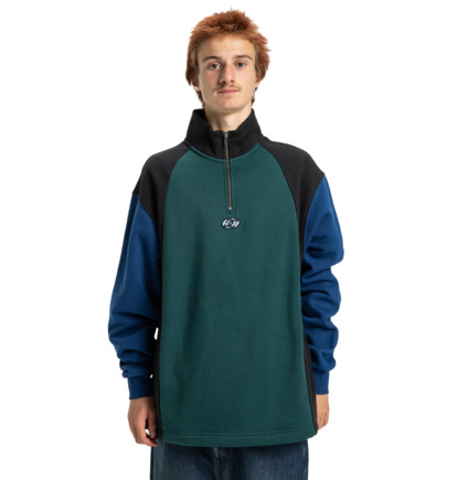 dcshoes, Maestro - 1/4 Zip Fleece for Men, PONDEROSA PINE (gtp0) Maestro - 1/4 Zip Fleece for Men  EDYFT03555