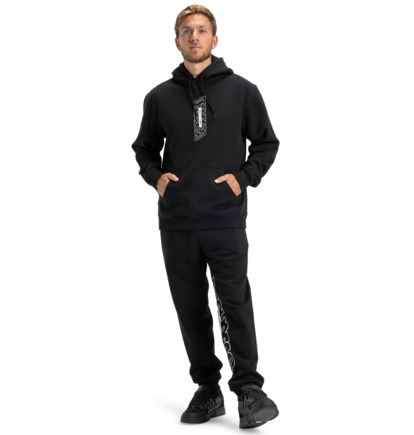 dcshoes, DC Omega - Hoodie for Men, BLACK (kvj0) DC Omega - Hoodie for Men  EDYFT03557
