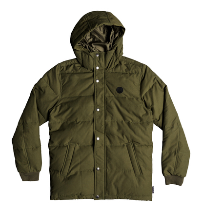 Aydon - Water-Resistant Hooded Puffer Jacket for Men  EDYJK03170