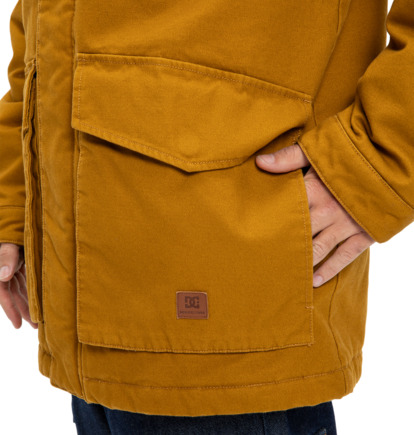 dcshoes, Juryfield - Veste matelassée pour Homme, GOLDEN BROWN (cpd0) Juryfield - Padded Jacket for Men  EDYJK03262