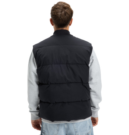 dcshoes, Rover Puffer - Doudoune zippée sans manches pour Homme, BLACK (kvj0) Rover Puffer - Vest With Zip Opening for Men  EDYJK03265