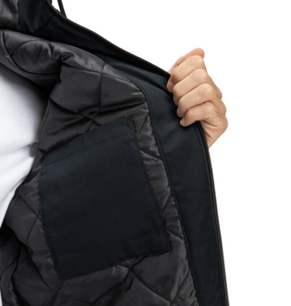 dcshoes, Navigator Padded - Veste à capuche pour Homme, BLACK (kvj0) Navigator Padded - Hooded Jacket for Men  EDYJK03268