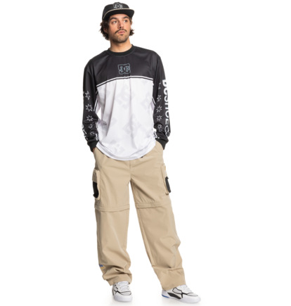 dcshoes, Rock It - Long Sleeves T-Shirt for Men, BLACK (kvj0) Rock It - Long Sleeves T-Shirt for Men  EDYKT03532