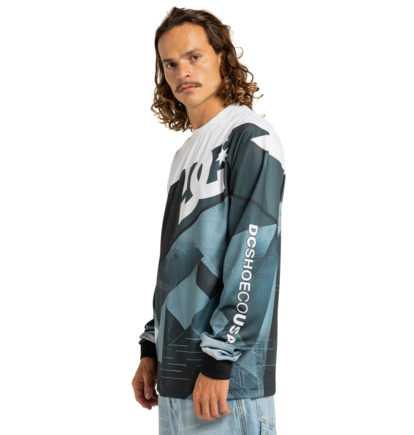 dcshoes, Burn Out - Long Sleeves T-Shirt for Men, MEDIUM GREY (kpvw) Burn Out - Long Sleeves T-Shirt for Men  EDYKT03535