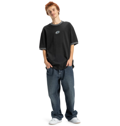 dcshoes, The Score - Maglietta a maniche corte da Uomo, BLACK (kvj0) The Score - Short Sleeve T-Shirt for Men  EDYKT03538