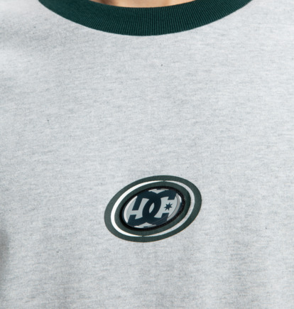 dcshoes, The Score - Maglietta a maniche corte da Uomo, LIGHT HEATHER GREY (sfrh) The Score - Short Sleeve T-Shirt for Men  EDYKT03538