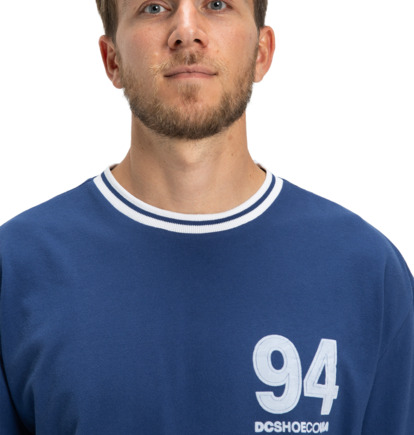 dcshoes, Skateball Jersey - Maglietta a maniche corte da Uomo, ESTATE BLUE (bsw0) Skateball Jersey - Short Sleeve T-Shirt for Men  EDYKT03542