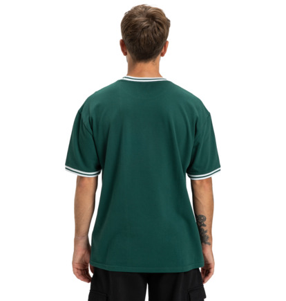 dcshoes, Skateball Jersey - Maglietta a maniche corte da Uomo, PONDEROSA PINE (gtp0) Skateball Jersey - Short Sleeve T-Shirt for Men  EDYKT03542
