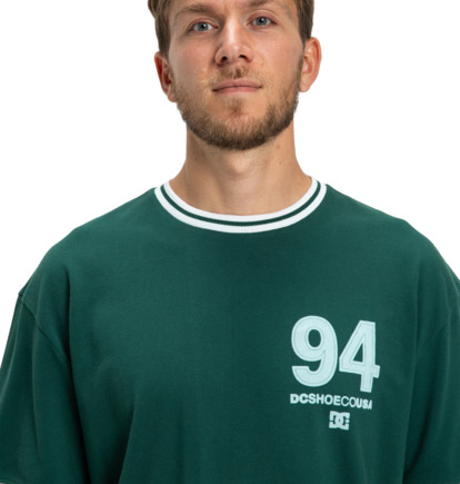 dcshoes, Skateball Jersey - Maglietta a maniche corte da Uomo, PONDEROSA PINE (gtp0) Skateball Jersey - Short Sleeve T-Shirt for Men  EDYKT03542
