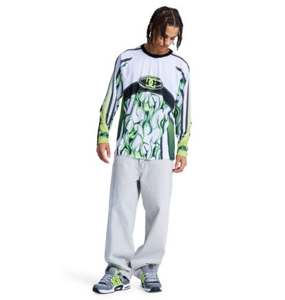 Sylem 2 - Long Sleeve Moto Jersey for Men  EDYKT03552