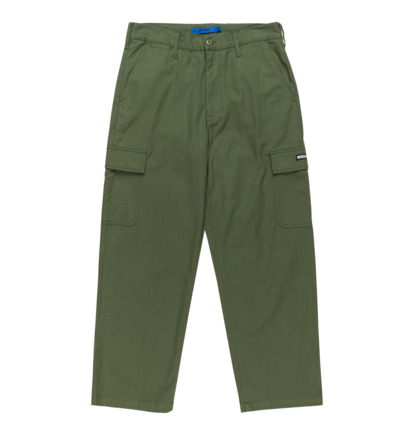dcshoes, Worker Baggy Cargo - Chino Trousers for Men, BRONZE GREEN (gqq0) Worker Baggy Cargo - Chino Trousers for Men  EDYNP03170