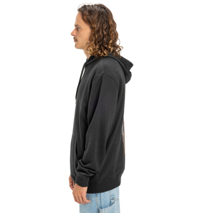 dcshoes, Burnt Out - Felpa con cappuccio da Uomo, BLACK (kvj0) Burnt Out - Hoodie for Men  EDYSF03253