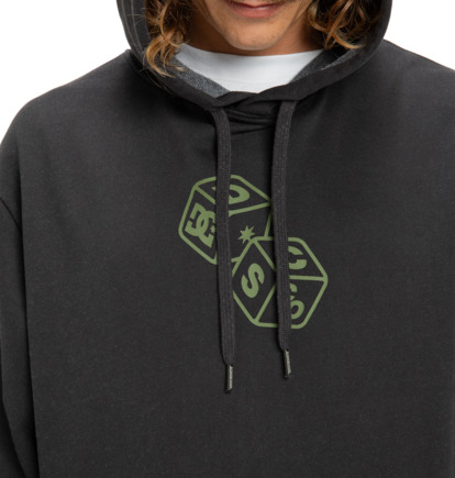 dcshoes, Hi Rolling - Hoodie for Men, BLACK (kvj0) Hi Rolling - Hoodie for Men  EDYSF03254