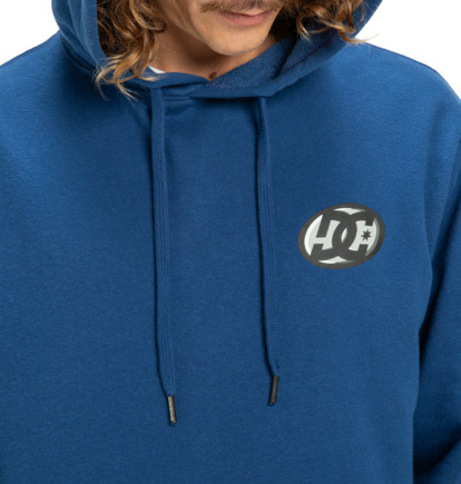dcshoes, Fast Bubble - Felpa con cappuccio da Uomo, ESTATE BLUE (bsw0) Fast Bubble - Hoodie for Men  EDYSF03256