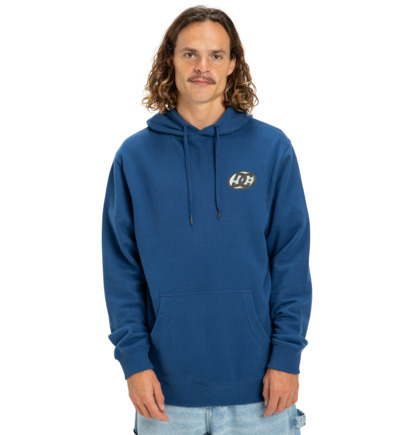 dcshoes, Fast Bubble - Felpa con cappuccio da Uomo, ESTATE BLUE (bsw0) Fast Bubble - Hoodie for Men  EDYSF03256