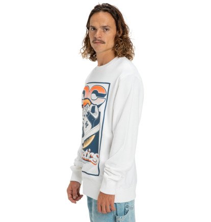 dcshoes, Manteca Tribute - Felpa da Uomo, WHITE (wbb0) Manteca Tribute - Sweatshirt for Men  EDYSF03260