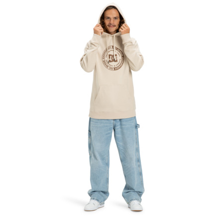 dcshoes, DC Corpo Raglan - Hoodie for Men, OATMEAL (tfl0) DC Corpo Raglan - Hoodie for Men  EDYSF03264