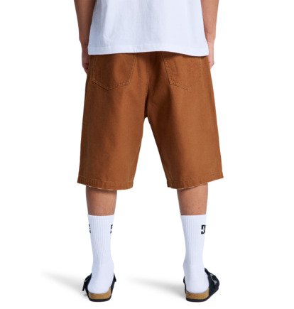 Stressed 5 Pocket - Canvas Shorts for Men  EDYWS03167