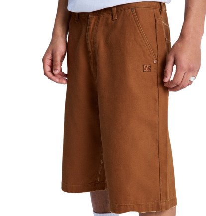 Stressed 5 Pocket - Canvas Shorts for Men  EDYWS03167