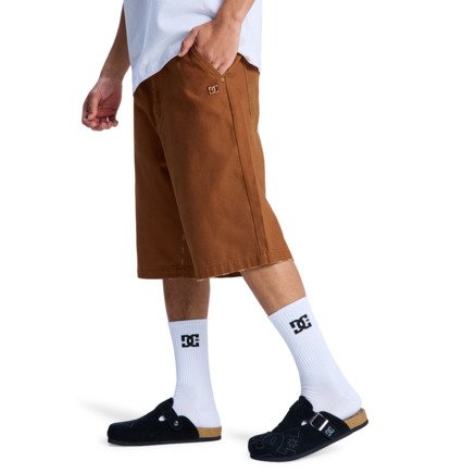 Stressed 5 Pocket - Canvas Shorts for Men  EDYWS03167