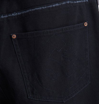 Stressed 5 Pocket - Canvas Shorts for Men  EDYWS03167