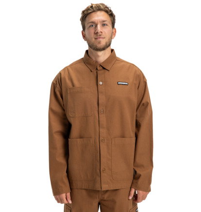 dcshoes, Showcase - Camiciona da Uomo, TOFFEE (cqf0) Showcase - Overshirt for Men  EDYWT03262