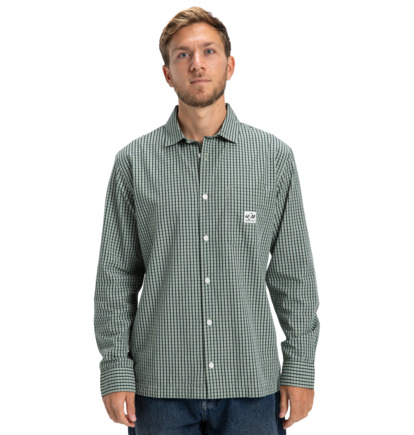 dcshoes, Game On - Long Sleeve Shirt for Men, PONDEROSA PINE (gtp0) Game On - Long Sleeve Shirt for Men  EDYWT03263
