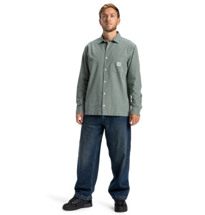 dcshoes, Game On - Long Sleeve Shirt for Men, PONDEROSA PINE (gtp0) Game On - Long Sleeve Shirt for Men  EDYWT03263