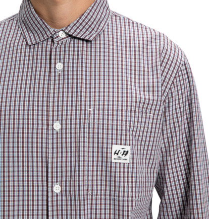 dcshoes, Game On - Long Sleeve Shirt for Men, PICANTE (nqv0) Game On - Long Sleeve Shirt for Men  EDYWT03263