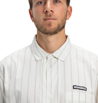 dcshoes, Long Lines - Long Sleeve Shirt for Men, LILY WHITE (wcq0) Long Lines - Long Sleeve Shirt for Men  EDYWT03267