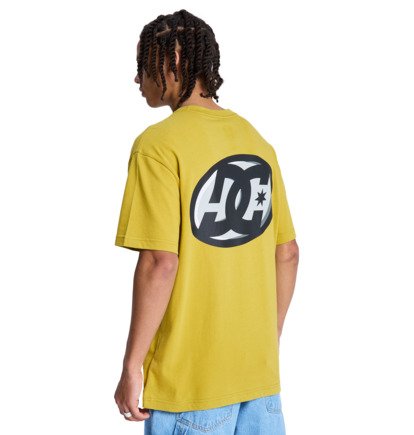dcshoes, Fast Bubble - Short Sleeve T-Shirt for Men, GOLDEN OLIVE (gkh0) Fast Bubble - Short Sleeve T-Shirt for Men  EDYZT04342