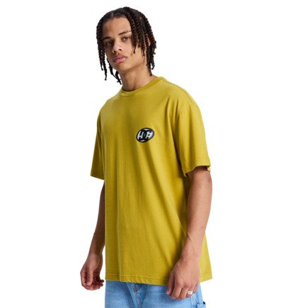 dcshoes, Fast Bubble - Short Sleeve T-Shirt for Men, GOLDEN OLIVE (gkh0) Fast Bubble - Short Sleeve T-Shirt for Men  EDYZT04342