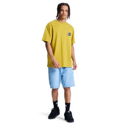 dcshoes, Fast Bubble - Short Sleeve T-Shirt for Men, GOLDEN OLIVE (gkh0) Fast Bubble - Short Sleeve T-Shirt for Men  EDYZT04342