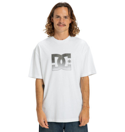 dcshoes, DC Star Reflective - T-Shirt à manches courtes pour Homme, WHITE (wbb0) DC Star Reflective - Short Sleeve T-Shirt for Men  EDYZT04346