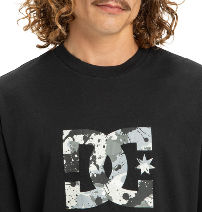 dcshoes, DC Star Filled - T-Shirt à manches courtes pour Homme, BLACK (kvj0) DC Star Filled - Short Sleeve T-Shirt for Men  EDYZT04348