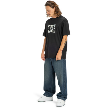 dcshoes, DC Star Filled - T-Shirt à manches courtes pour Homme, BLACK (kvj0) DC Star Filled - Short Sleeve T-Shirt for Men  EDYZT04348