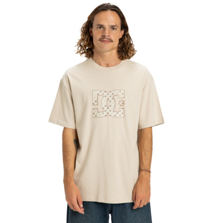 dcshoes, DC Star Filled - T-Shirt à manches courtes pour Homme, OATMEAL (tfl0) DC Star Filled - Short Sleeve T-Shirt for Men  EDYZT04348