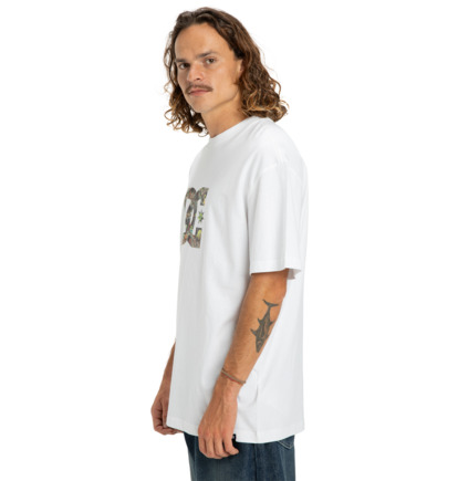 dcshoes, DC Star Filled - T-Shirt à manches courtes pour Homme, WHITE (wbb0) DC Star Filled - Short Sleeve T-Shirt for Men  EDYZT04348