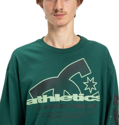 dcshoes, Slathletic Hls - T-shirt manches longues pour Homme, PONDEROSA PINE (gtp0) Slathletic Hls - Long Sleeve T-Shirt for Men  EDYZT04357
