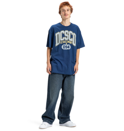 dcshoes, Elective - Camiseta de manga corta para hombre, ESTATE BLUE (bsw0) Elective - Short Sleeve T-Shirt for Men  EDYZT04361