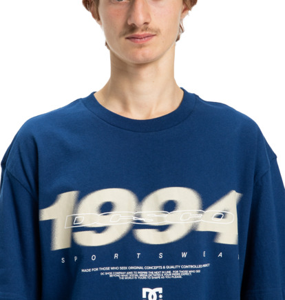 dcshoes, Blurry Years - Short Sleeve T-Shirt for Men, ESTATE BLUE (bsw0) Blurry Years - Short Sleeve T-Shirt for Men  EDYZT04363