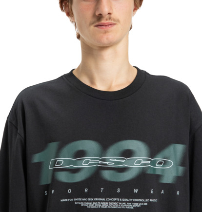 dcshoes, Blurry Years - Short Sleeve T-Shirt for Men, BLACK (kvj0) Blurry Years - Short Sleeve T-Shirt for Men  EDYZT04363