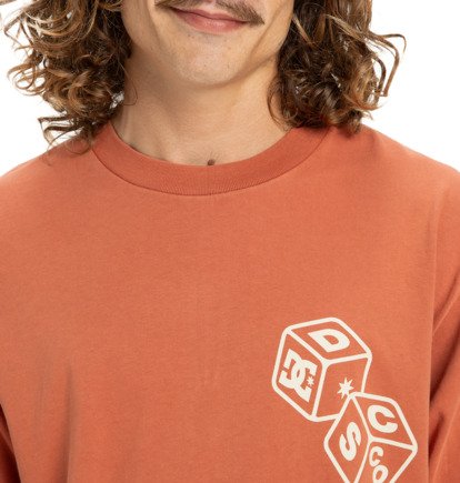 dcshoes, High Rollin - T-Shirt à manches courtes pour Homme, PICANTE (nqv0) High Rollin - Short Sleeve T-Shirt for Men  EDYZT04367