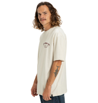 dcshoes, Pro Service - Short Sleeve T-Shirt for Men, OATMEAL HEATHER (tflh) Pro Service - Short Sleeve T-Shirt for Men  EDYZT04370