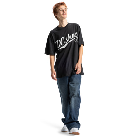 dcshoes, Substitute - T-Shirt à manches courtes pour Homme, BLACK (kvj0) Substitute - Short Sleeve T-Shirt for Men  EDYZT04373
