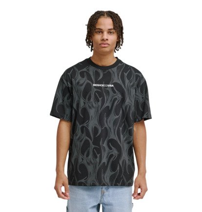 DC Liquid Fuego - Short Sleeve T-Shirt for Men  EDYZT04444