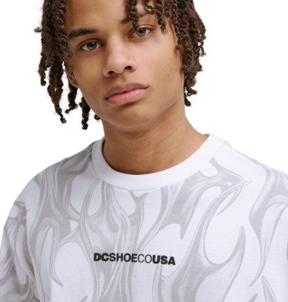 DC Liquid Fuego - Short Sleeve T-Shirt for Men  EDYZT04444